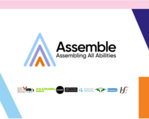Event graphic: Assemble confernece at the project arts centre